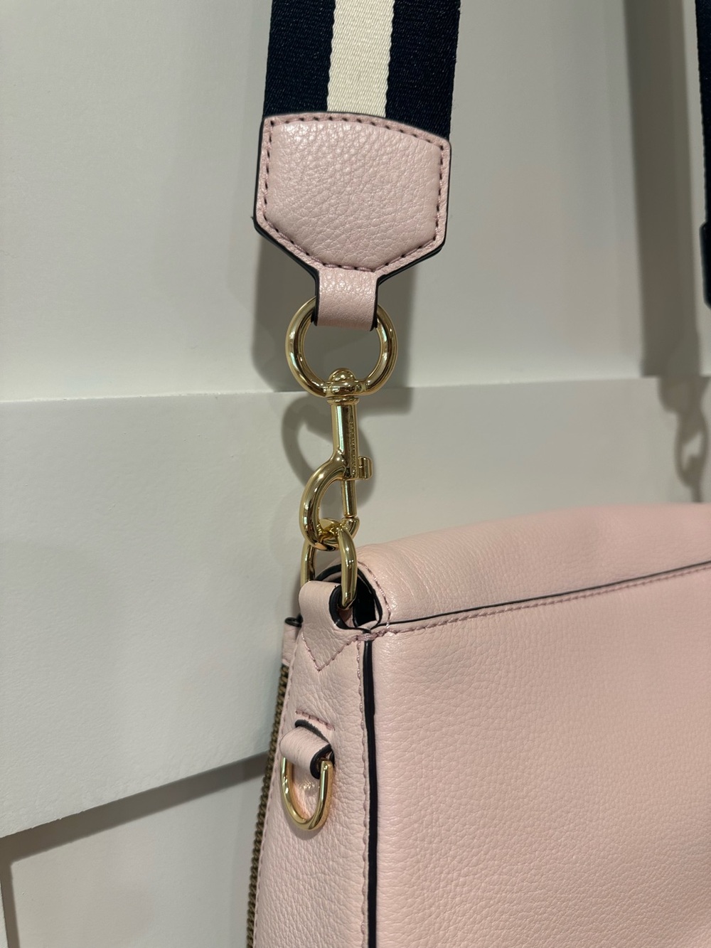 NWOT Marc Jacob’s small pink leather Nomad cross body bag - Picture 12 of 16
